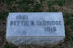 Elizabeth “Bettie” <I>Barret</I> Eldridge 