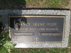 Nancy Irene <I>Hale</I> Ellis 