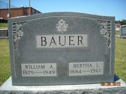 Bertha L <I>Ficken</I> Bauer 
