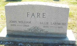 Lillie <I>Larrimore</I> Fare 