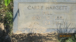 Carrie <I>Hargett</I> Hill 