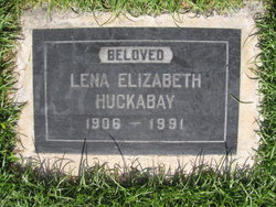 Lena Elizabeth <I>Milligan</I> Huckabay 