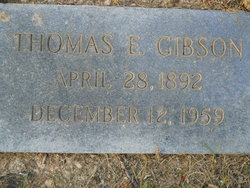 Thomas Elige Gibson 