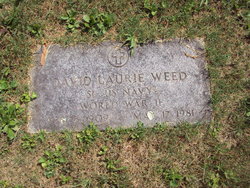 David Laurie Weed 
