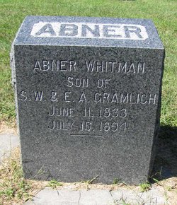 Abner Whitman Gramlich 