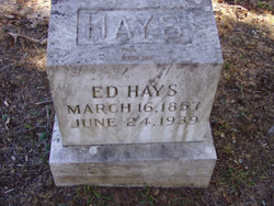 Edwin D “Ed” Hays 