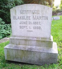Gertrude Easton <I>Blakslee</I> Martin 