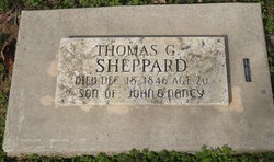 Thomas G Sheppard 