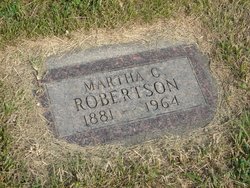 Martha Catherine “Mattie” Robertson 