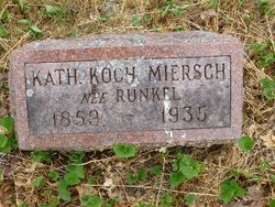 Kathleen <I>Runkel</I> Koch Miersch 