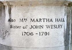 Martha “Patty” <I>Wesley</I> Hall 