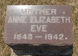 Anne Elizabeth <I>Bishop</I> Eve 