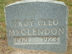 Troy Cleo McClendon 