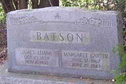 Margaret <I>Carter</I> Batson 