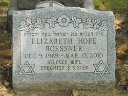 Elizabeth Hope <I>Skolnick</I> Roessner 
