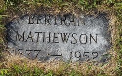 Bertram Mathewson 