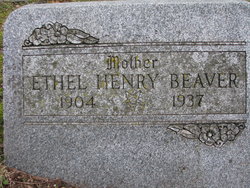Ethel <I>Henry</I> Beaver 