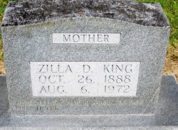 Zilla Maria <I>Davis</I> King 