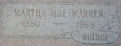 Martha Mae <I>Wilkins</I> Warren 