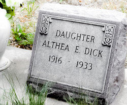 Althea E Dick 