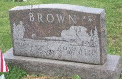 Clara A. <I>Stants</I> Brown 
