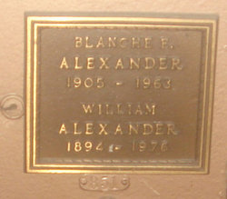 Blanche E. Alexander 