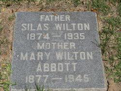 Mary Elizabeth “Betty” <I>Underwood</I> Wilton Abbott 
