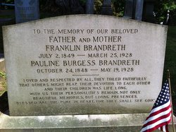 Pauline <I>Burgess</I> Brandreth 