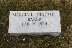 Marcia <I>Ludington</I> Baker 