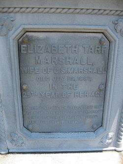 Elizabeth <I>Tarr</I> Marshall 
