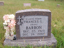 Frances Leota “Fran” <I>Dale</I> Barron 
