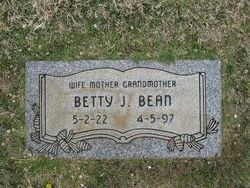 Betty June <I>Bennett</I> Bean 