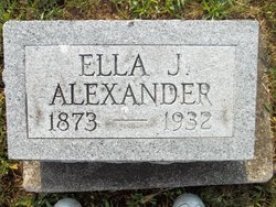 Ella Julia <I>Wicker</I> Alexander 