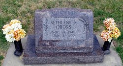 Bethlene Kay <I>Albright</I> Cross 