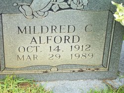 Mildred <I>Cutrer</I> Alford 