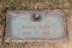 Carol Lucille <I>McFall</I> Allen 