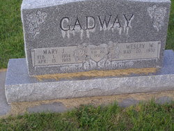 Mary J. <I>Lovell</I> Gadway 