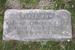 Eliza Ann <I>Cole</I> Allen 