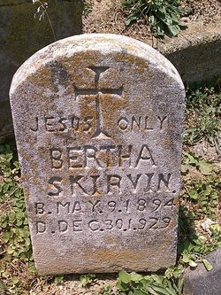 Bertha Francis <I>Gordon</I> Skirvin 