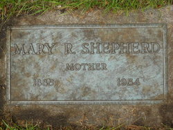 Mary Lillian “Minnie” <I>Reed</I> Shepherd 