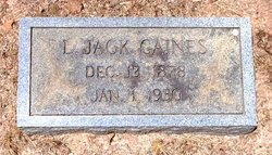 Lonnie Jackson “Jack” Gaines 