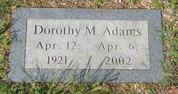 Dorothy Marie <I>Proserpi</I> Adams 