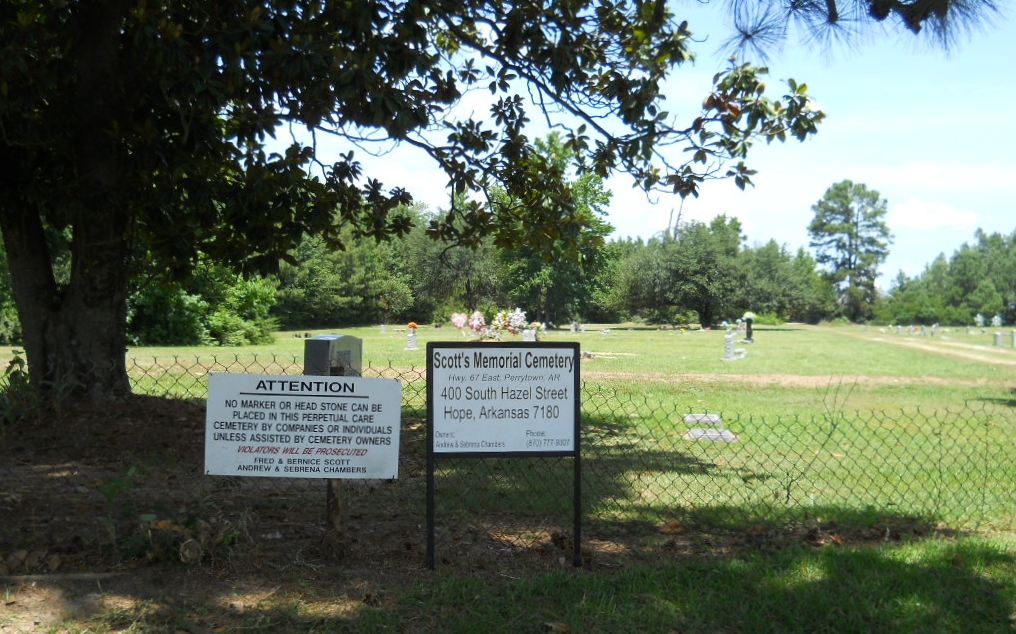 Scott's Memorial Garden Cemetery