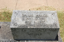 Sallie Maude <I>Miller</I> Abshire 