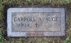 Carroll Agnes <I>Frid</I> Auge 