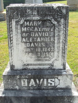Mary Eveline <I>McCay</I> Davis 