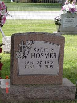 Sadie Ray <I>Struble</I> Hosmer 
