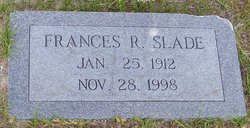 Frances R <I>Rogge</I> Slade 