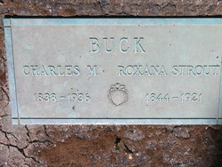 Amanda Roxanna <I>Strout</I> Buck 