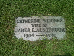 Mrs Catherine Marguerite <I>Weidner</I> Alsobrook 